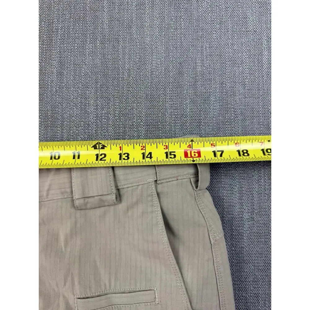 5.11 Tactical Men’s Cargo Pants 32x34 Khaki Ripstop Utility Work Hiking